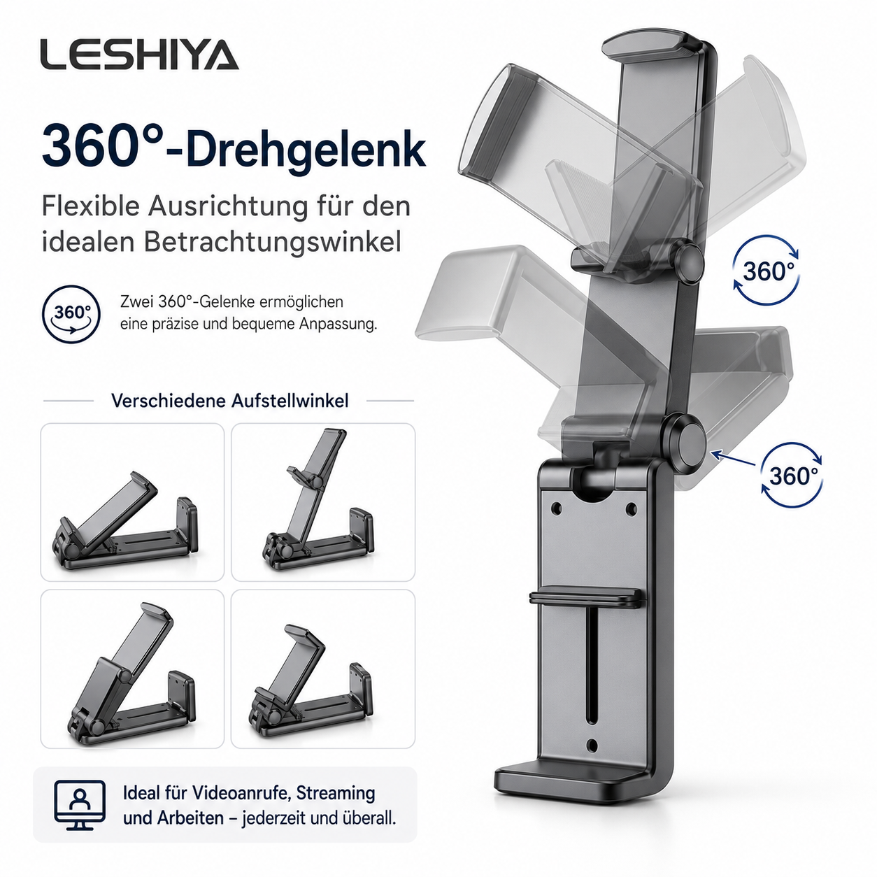 FlexiStand – Faltbare Handyhalterung für Reisen & Alltag