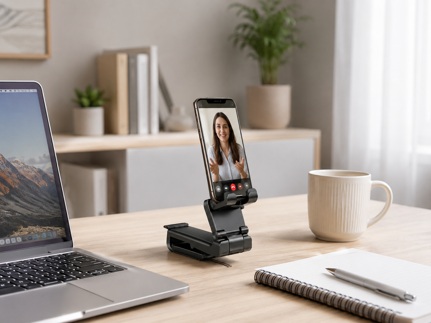 FlexiStand – Faltbare Handyhalterung für Reisen & Alltag